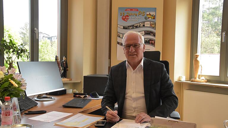 Peter Stichler war 26 Jahre lang Bürgermeister in Höchberg. Peter Stichler war 26 Jahre lang Bürgermeister in Höchberg. 