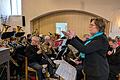 Seit 25 Jahren leitet Daniela Wagner den Posaunenchor Bad Brückenau.       -  Seit 25 Jahren leitet Daniela Wagner den Posaunenchor Bad Brückenau.