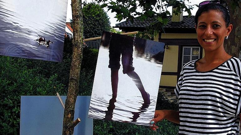 Ein Foto-Mobile: Jasmin Hofmann war dem Wasser auf der Spur. Ein Foto-Mobile: Jasmin Hofmann war dem Wasser auf der Spur.