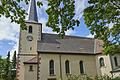 Die Kirche St. Burkhard in Messelhausen ist Start- und Zielpunkt des Augustinuswegs, der meditativen Wanderroute LTM-7. Das Gotteshaus gilt als Meisterstück der Renaissancekunst.