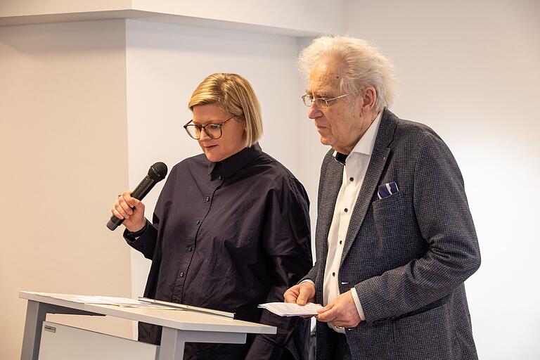 Katrin Faber und Dag Schröder ließen die Baumaßnahme Revue passieren. Katrin Faber und Dag Schröder ließen die Baumaßnahme Revue passieren.