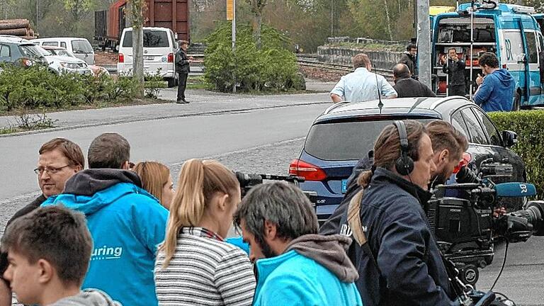 Was der Betriebsrat am Mittwoch zur Zukunft des Siemens-Standorts Bad Neustadt sagte, interessierte viele Medienvertreter.