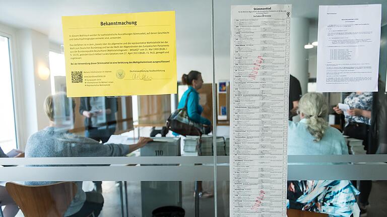 Mit 48,5 Prozent war die Wahlbeteiligung in der Stadt Schweinfurt bei der Europawahl höher als 2014. Mit 48,5 Prozent war die Wahlbeteiligung in der Stadt Schweinfurt bei der Europawahl höher als 2014.