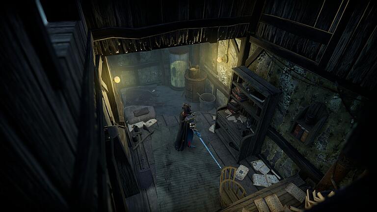 Screenshot vom Gameplay von „V Rising” - „V Rising” ist düster, blutig und ganz schön zeitaufwendig. Screenshot vom Gameplay von „V Rising” - „V Rising” ist düster, blutig und ganz schön zeitaufwendig.