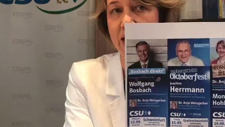 „Teleshopping“ mit der Bundestagskandidatin - Twitter und Facebook sind eher junge Medien. Manch Politiker tut sich schwer damit, der Umgang will gelernt – oder besser noch: geübt – sein. Eine, die schon lange dabei ist – und auch mal was Neues probiert, ist Anja Weisgerber, Bundestagsabgeordnete im Wahlkreis Schweinfurt/Kitzingen. „Teleshopping“ mit der Bundestagskandidatin - Twitter und Facebook sind eher junge Medien. Manch Politiker tut sich schwer damit, der Umgang will gelernt – oder besser noch: geübt – sein. Eine, die schon lange dabei ist – und auch mal was Neues probiert, ist Anja Weisgerber, Bundestagsabgeordnete im Wahlkreis Schweinfurt/Kitzingen.