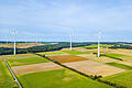 Für manche ein Hassobjekt, für andere unerlässlich für die Energiewende: Windparks wie hier bei Gädheim. Die CSU Haßberge will den klimaneutralen Landkreis bis 2030 - erwähnt die Windenergie im Antrag darauf aber mit keinem Wort.