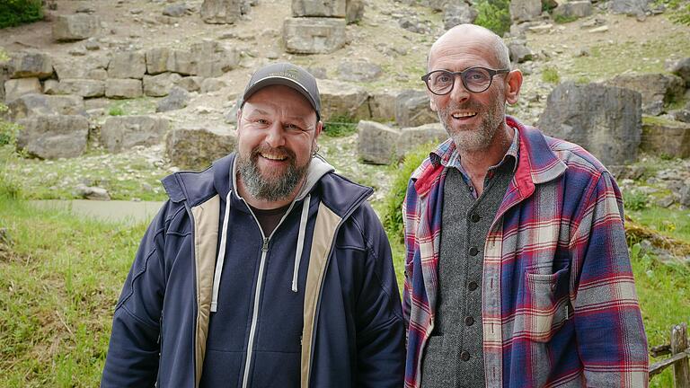 Wildpark-Geschäftsführer Marcus Rügamer (rechts) und Betriebsleiter Christian Klug. Wildpark-Geschäftsführer Marcus Rügamer (rechts) und Betriebsleiter Christian Klug.