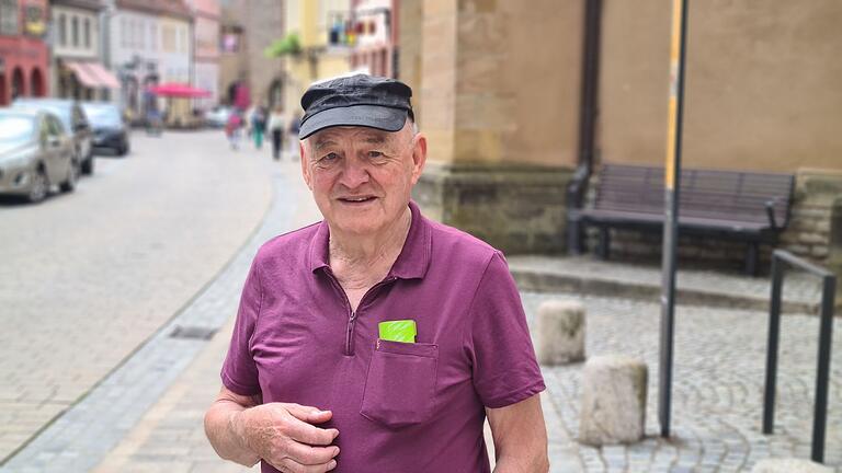 Rudolf Fischbach (75) aus Mindelheim findet die Preise an der Mainschleife zu hoch.