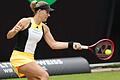 Angelique Kerber       -  Angelique Kerber musste sich der Tschechin Linda Noskova geschlagen geben.
