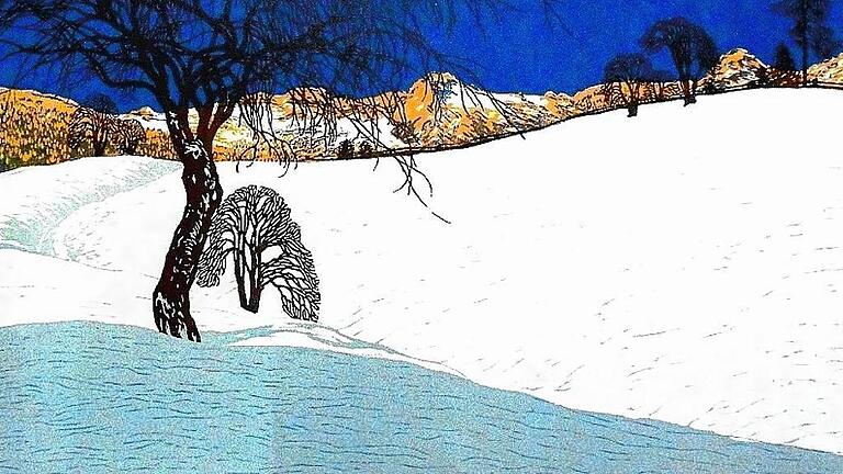„Endlich Schnee! Holzschnitte des Jugendstils“ präsentiert das Deutschordensmuseum nächstes Jahr. Im Bild ein Werk von Josef Stoitzner „Hochgebirge im Winter“. „Endlich Schnee! Holzschnitte des Jugendstils“ präsentiert das Deutschordensmuseum nächstes Jahr. Im Bild ein Werk von Josef Stoitzner „Hochgebirge im Winter“.