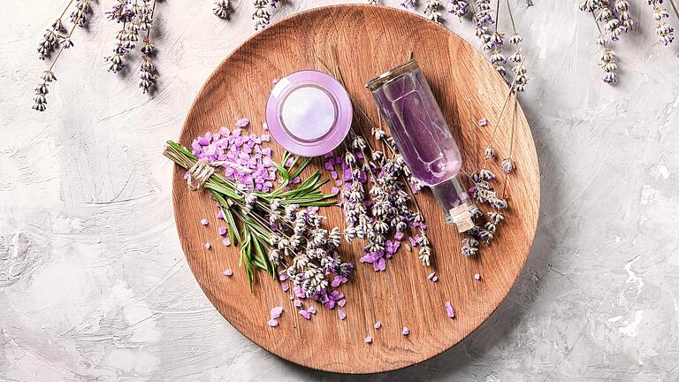 Lavendel zum Riechen. Lavendel zum Riechen.