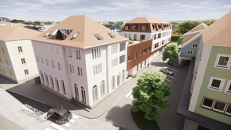 So soll das einstige Kaufhaus Storg aussehen, wenn alles fertig ist. Die Bauarbeiten werden allerdings noch bis Ende 2023 dauern. So soll das einstige Kaufhaus Storg aussehen, wenn alles fertig ist. Die Bauarbeiten werden allerdings noch bis Ende 2023 dauern.