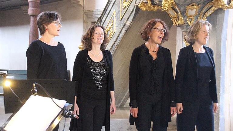 Take Five singen in der Kirche Obereisenheim.