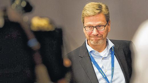 Schwere Erkrankung öffentlich gemacht: Guido Westerwelle war von 2009 bis Ende 2013 Außenminister der schwarz-gelben Bundesregierung.