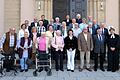 Sie gingen vor 50, 60, 65 und 70 Jahren zur Konfirmation. Jetzt feierten sie das Jubiläum in der Bad Kissinger Erlöserkirche .  Foto: Peter Rauch       -  Sie gingen vor 50, 60, 65 und 70 Jahren zur Konfirmation. Jetzt feierten sie das Jubiläum in der Bad Kissinger Erlöserkirche .  Foto: Peter Rauch