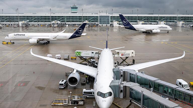 Mehr Betrieb am Flughafen München       -  Mehr Betrieb am Flughafen München