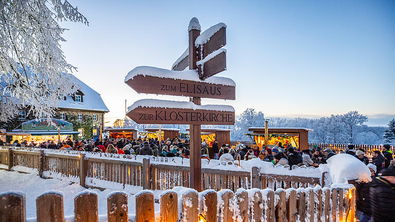 Vorweihnnachtsstimmung im Schnee.
