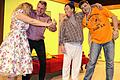 Über den Durst getrunken: Der erste Preis für Rammler Alberto sowie die durchzechte Tanz-Nacht von Erna sorgte auf der Oberelsbacher Laienschauspielbühne für ein heilloses Durcheinander. Das Bild zeigt (von links) Erna (Corina Pokorny), &bdquo;Tangokönig&ldquo; Fritz (Johannes Pokorny), &bdquo;Zichäuner&ldquo; Oswald (Bernhard Trautmann) und Albert (Ingo Sitzmann).