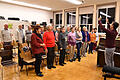 Auch wenn der Nachwuchs fehlt, der Chor des Gesang- und Orchestervereins Dettelbach unter der Leitung von Frank Sodemann ist mit viel Engagement und Freude bei den Proben dabei.