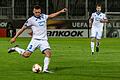 Führung       -  Hoffenheims Pavel Kaderabek erzielt das Tor zum 1:0 gegen Ludogorez Rasgrad. Foto: Catalin Soare