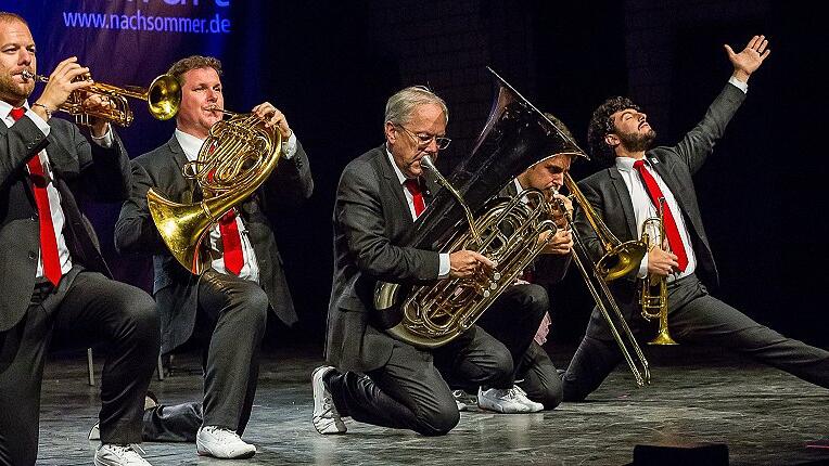 Publikumslieblinge beim Nachsommer 2017: Canadian Brass.