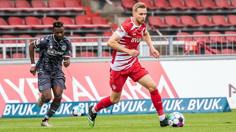 Lars Dietz wird den Kickers gegen Sandhausen fehlen.