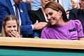 Wimbledon 2024 - Prinzessin Kate       -  Ausgelassen auf der Tribüne: Prinzessin Kate und ihre Tochter, Prinzessin Charlotte. Beide haben einen Hang zu besonderen Muttertagsgrüßen.