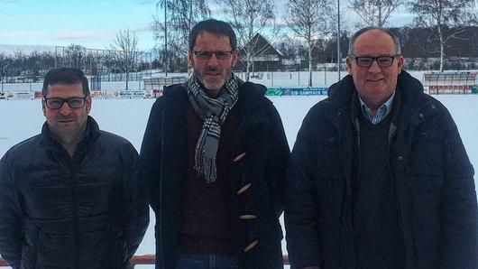 Ansprechpartner bei den &bdquo;Allstars&ldquo; (von links): Horst Hartmann, Manfred Fehlbaum und Werner Griebel.