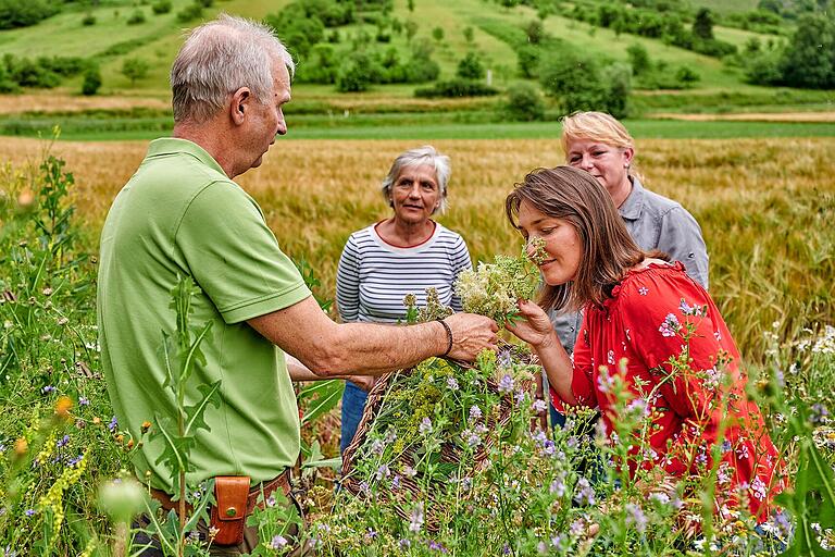 „Rausgehen, durchatmen, entdecken“ ist das Motto der Biosphärenwochen. Auf dem Programm stehen Führungen zu zahlreichen unterschiedlichen Themen – darunter auch Kräuterwanderungen.