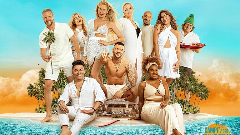 Bei der RTL2-Sendung 'Kampf der Realitystars' geht es auf das Finale zu. Der Hammelburger Matthias Mangiapane (unten links sitzend) kämpft um das Preisgeld. Bei der RTL2-Sendung 'Kampf der Realitystars' geht es auf das Finale zu. Der Hammelburger Matthias Mangiapane (unten links sitzend) kämpft um das Preisgeld.