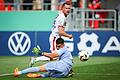 FC Ingolstadt 04 - 1. FC Kaiserslautern       -  Jannik Mause trifft gegen seinen früheren Verein.
