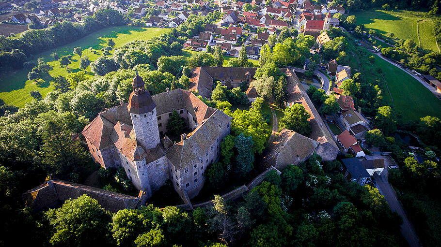 Schloss Virnsberg       -  Eine romantische Kulisse für eine Hochzeit: das Schloss Virnsberg