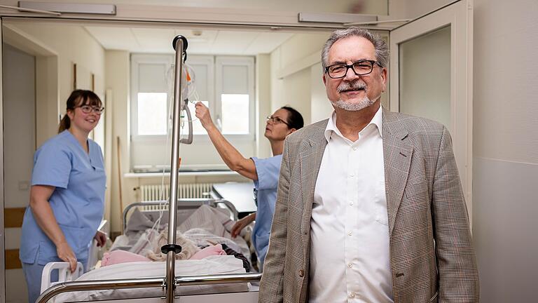 Der Geschäftsführer der Geomed-Klinik, Wolfgang Schirmer. Der Geschäftsführer der Geomed-Klinik, Wolfgang Schirmer.