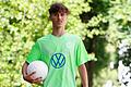 Er wechselt von den Würzburger Kickers zum VfL Wolfsburg: das 14-jährige Fußball-Talent Alessandro Crimaldi aus Giebelstadt