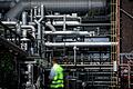 Evonik-Chemiepark in Marl       -  Die Chemie-Industrie hat mit gestiegenen Energiepreisen zu kämpfen. (Archivfoto)