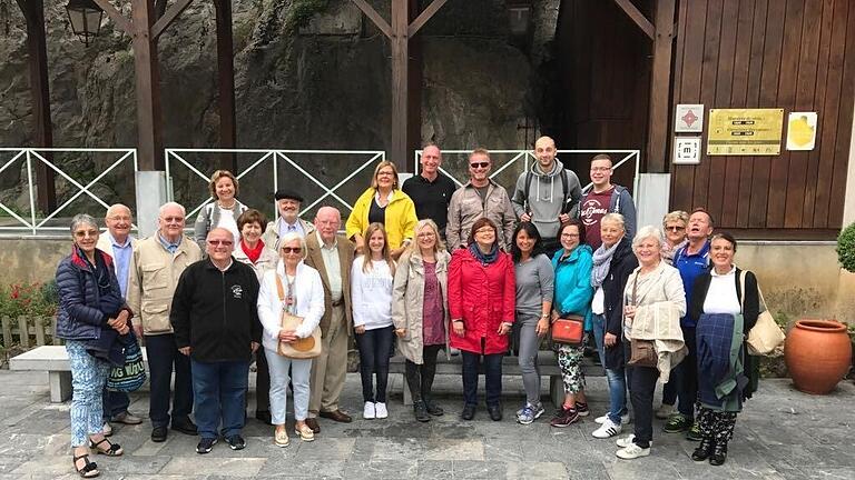 Eine Höchberger Delegation besuchte den französischen Partnerort Luz St Sauveur.