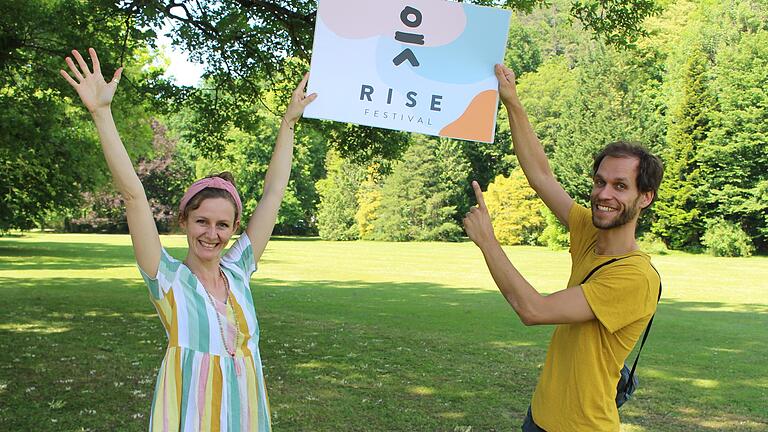 Manuela und Marco Hohner freuen sich auf das Yoga- und Musikfestival RISE in Bad Kissingen.