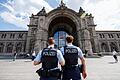 Polizisten am Nürnberger Hauptbahnhof       -  Der Nürnberger Hauptbahnhof gilt als Kriminalitätsschwerpunkt. (Symbolbild)