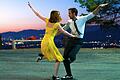 Das Musicaldrama &bdquo;La La Land&ldquo; wird beim Open-Air-Kino auf der Wertheimer Burg gezeigt.Foto: Studiocanal