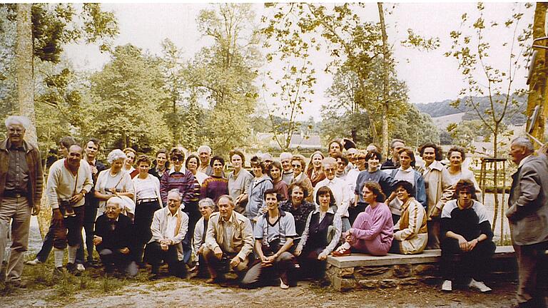 1983 besuchte der Rhönklub die Partnerstadt Falaise.