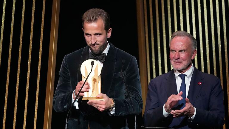 Vergabe des &bdquo;Ballon d'Or&rdquo; in Paris       -  Bayern-Star Harry Kane erzielte die meisten Tore.