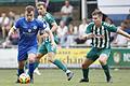 Fabio Bozesan, hier im Duell mit dem TSV Großbardorf, erzielte beim ATSV Erlangen den goldenen Treffer zum 1:0-Auswärtssieg des Würzburger FV.