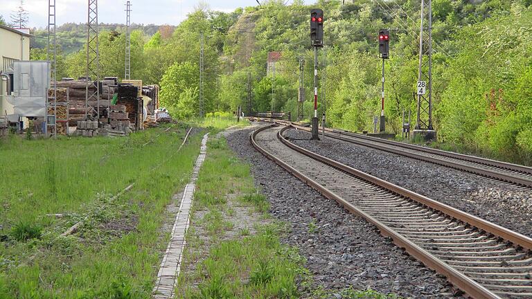 Wird die Werntalbahn (hier ein Archivfoto kurz nach dem ehemaligen Eußenheimer Bahnhof) für den Personenverkehr reaktiviert? Die Bayerische Eisenbahngesellschaft hat mit der Potentialanalyse begonnen.