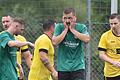 Yannick Kleinhenz (Mitte, hier auf einem Archivbild) und der VfR Stadt Bischofsheim verspielten eine 4:1-Führung gegen den FC Ober-/Mittelstreu.