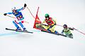 Ski Cross Weltcup in Schweden       -  Für Florian Wilmsmann (Mitte) hat es nicht gereicht in Idre Fjäll.