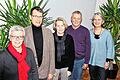 Nach der Nachwahl ist die Vorstandsriege von Kultur e.V. wieder komplett: (von links) Gudrun Klopf (stellvertretende Vorsitzende), Uwe Döring (stellvertretender Vorsitzender), Roswitha Schuller (Schriftführerin), Michael Hömer (Kassier), Barbara Goschenhofer (Vorsitzende).