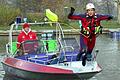 Rettungsschwimmer Sebastian Groß sprang sofort ins Wasser, als er die leblose Person entdeckte.