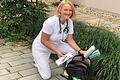 Ann-Katrin Palmetshofer aus Würzburg ist Ärztin und fliegt in den kommenden Tagen für sechs Wochen auf die Philippinen, um medizinische Hilfe zu leisten – ehrenamtlich.