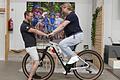 Das E-Bike muss perfekt zum Radler oder zur Radlerin passen. Bei Fahrradhändler David Rustler kaufen die wenigsten Interessenten beim ersten Besuch.