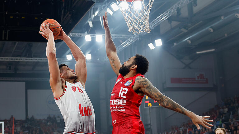 Der 'Tower of Power' Filip Stanic verlässt die Würzburg Baskets nach zwei Jahren. Wohin er wechselt, ist noch unbekannt.